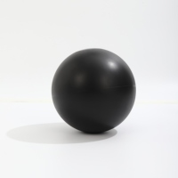 Ballon de Pilates personnalisé de 20 cm, 300 g, anti-éclatement, en PVC léger, souple, pour débutants, renforcement du tronc, exercices de yoga