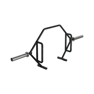 ZY FITNESS New Products High Quality hexagonal deadlift open hex barbell bar for gym