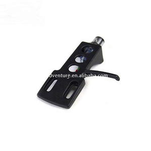 Cartucho de carcasa de cabeza giratoria para gramófono en forma de S, recto o con conexión tipo SME de 4 pines, color negro - Product Image 6
