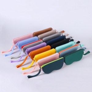 Pochette de protection anti-rayures sac de rangement pour <span class=keywords><strong>lunettes</strong></span> en silicone étui à <span class=keywords><strong>lunettes</strong></span> portable et anti-poussière convient à la plupart des <span class=keywords><strong>lunettes</strong></span> et <span class=keywords><strong>lunettes</strong></span> de soleil - Product Image 4