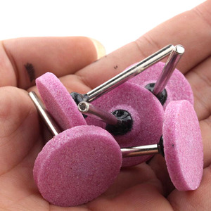 Tête de meulage en céramique en forme de T de 3 mm, pierres de polissage montées, bloc abrasif, outil de meulage <span class=keywords><strong>Dremel</strong></span>, meuleuse à mortier, métal OEM - Product Image 2