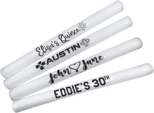 Bastones de Luz LED de Espuma Personalizados, Diseño Romano Tenei, para Bodas, Cumpleaños, Fiestas, Conciertos, Festivales - Product Image 4