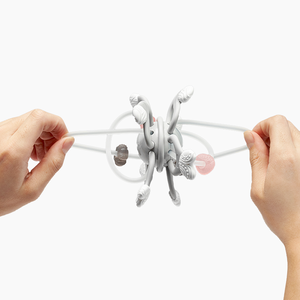 HEORSHE Nouveau Lanceur <span class=keywords><strong>Anneau</strong></span> <span class=keywords><strong>de</strong></span> <span class=keywords><strong>Dentition</strong></span> Galaxie en Silicone 100% Alimentaire, Jouet Bébé Doux pour la Poussée Dentaire, Nouveau <span class=keywords><strong>Anneau</strong></span> <span class=keywords><strong>de</strong></span> <span class=keywords><strong>Dentition</strong></span> Bébé - Product Image 3