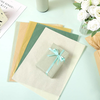 Papier de soie coloré 14 g/m² en gros pour emballage cadeau, vêtements et arrangements floraux, fabriqué à partir de matériaux recyclés