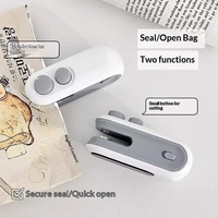Mini-scelleuse sous vide portable à chauffage rapide pour sacs d'emballage plastique, idéale pour conserver les aliments frais