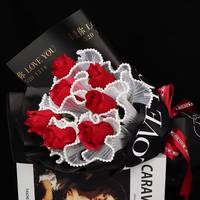 Papier d'emballage floral plissé en organza perlé de luxe pour la décoration florale de mariage