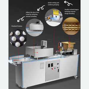 Machine <span class=keywords><strong>à</strong></span> diviser et <span class=keywords><strong>à</strong></span> arrondir la <span class=keywords><strong>pâte</strong></span>, machine <span class=keywords><strong>à</strong></span> faire des boulettes de riz, des boules de taro, des friandises pour petits chiots, machine automatique <span class=keywords><strong>à</strong></span> faire des boulettes de fromage - Product Image 3