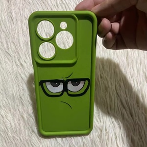 Per iPhone 15 14 13 Candy TPU Cover del telefono antiurto per Samsung A25 M34 Design di tendenza felice e arrabbiato espressioni del telefono - Product Image 2