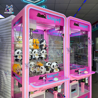 Machine à griffes attrape-jouets populaire pour centre commercial et salle d'arcade, distributeur de peluches en gros