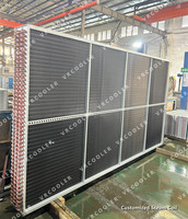 Bobine de refroidissement en aluminium pour évaporateur et condenseur d'eau HVAC, pour unité de traitement d'air Carrier et système de refroidissement