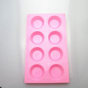 Moules en silicone en forme de cœur, lot de 2, 8 cavités, écologiques, pour gâteaux, chocolats, savons et gelées, sans phtalates, avec sac - Product Image 5