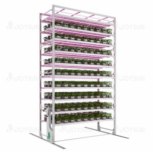 Sistema de Cultivo LED Personalizado de Múltiples Niveles para Interiores, Rack Móvil Rodante para Agricultura Vertical Hidropónica - Product Image 2