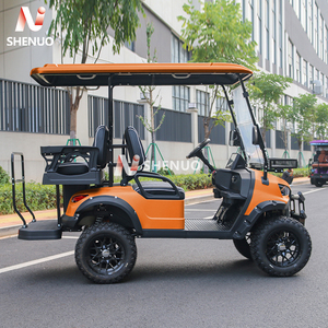 Mini carrito de golf eléctrico ligero para adultos Remolque de pasajeros de armadura elegante para golf y Cricket - Product Image 2