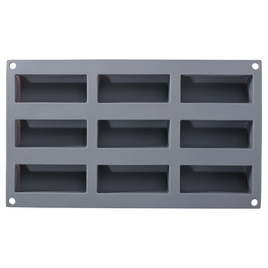 Stampo in Silicone per <span class=keywords><strong>Mini</strong></span> Toast Facile da Usare Ecologico Riutilizzabile per Cioccolato Semi-Circolare Cilindrico Pasticceria Utensili da Forno in Sacchetto OPP - Product Image 4