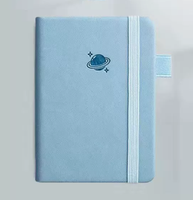 Agenda 2026 A6 A7 en anglais, planificateur holographique laser 2025, carnet de notes portable de poche, mini carnet de notes