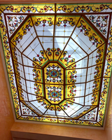 Plafond en verre teinté architectural pour villas, restaurants, hôtels et églises