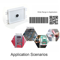 Lecteur de codes-barres CMOS 1D 2D EDOO MF27-23Z avec interfaces USB/RS232, 60 lectures/s, lecteur QR pour kiosque, distributeurs automatiques en libre-service