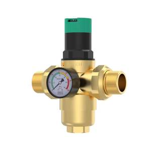 Vanne de réduction de pression à double joint en laiton à haut débit de type Honeywell avec régulation réglable - Product Image 1