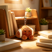 Pendentif Anime Super Doux, Mignonne Petite Peluche, Porte-clés, Poupée en Coton et Peluche pour Machine à Pinces, Cadeau Personnalisé