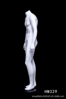 Männliche Ganzkörper-Schaufensterpuppe mit Kopf für Bekleidungsgeschäfte Trendige Casual-Dummy-Figur aus FRP-Material in Stehhaltung