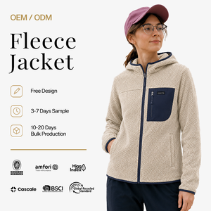 Veste Softshell Imperméable d'Extérieur pour <span class=keywords><strong>Femme</strong></span>, Couleur Unie, Doublure Polaire Contrastante, Idéale pour la <span class=keywords><strong>Randonnée</strong></span> et le Trekking (Vente en Gros) - Product Image 1