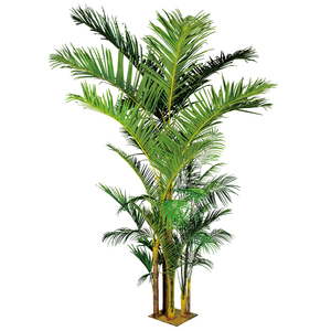 Palmera <span class=keywords><strong>Kentia</strong></span> <span class=keywords><strong>Artificial</strong></span> para Interiores, Arbustos Artificiales Ecológicos Resistentes a los Rayos UV, Tamaño Personalizado, Material de Alambre de Acero de Alta Calidad y PE - Product Image 5