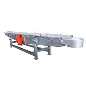 Xinxiang Dongzhen professional long distance vibrating conveyor/ 8 meter vibrating feeder