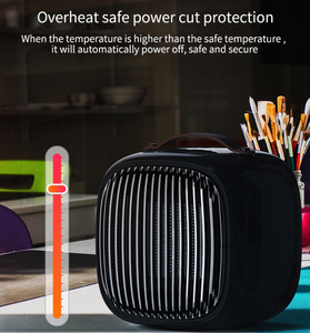 Calentador Portátil para el Hogar y la Oficina, Mini Calentador de Escritorio para Calentamiento Rápido para Dormitorio y Sala de Estar - Product Image 6