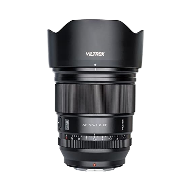 VILTROX 75mm F/1.2 Pro for X Mount Camera,Ultra Wide Angle APS-C Prime AF Lens for Fujifilm X-Mount Camera X-A7 X-S10 X-T200 X-