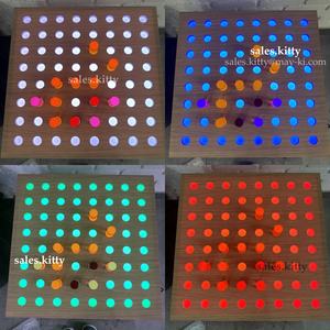 Equipo de Entrenamiento Sensorial para Niños, Juguete Sensorial Luminoso, Tablero de Clavijas Brillante con Clavijas Acrílicas de Colores para el Aprendizaje del Autismo - Product Image 2