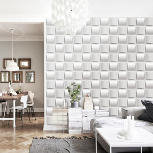 Papel Tapiz Decorativo para Pared, Mural para Sala de Estar, Panel de Pared 3D Impermeable, Panel de Pared 3D de <span class=keywords><strong>PVC</strong></span> Negro Mate para Baño y Cocina - Product Image 6