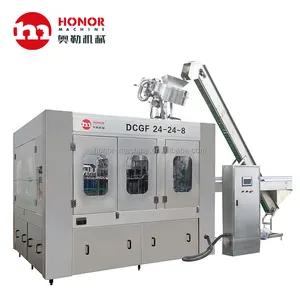 Full Automatic Complete Carbonated Beverage Soda Sparkling Water Soft Drinks Filling Production Line