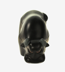 Premium Anpassbarer Logo Wall Street Bullen-förmiger Stressabbau-Quetschball aus Weichschaum für Werbegeschenke und Firmenveranstaltungen - Product Image 5