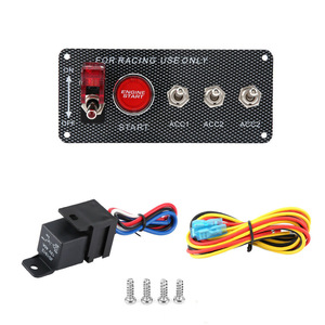 Pulsanti di Avviamento per Auto da Corsa 12V, Pannello Interruttori con Luci e Funzione Start/Stop - Product Image 4