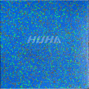 Hot bán 15mm SBR + 5mm EPDM cao su Mat sân chơi thể thao vuông gạch cao su, dễ dàng cài đặt không thấm nước cao su ngoài trời paver - Product Image 2