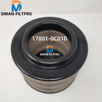 Filtre à air moteur haute performance 17801-0C010 AF26501 P902609 17801-0C020 pour pick-up diesel de taille moyenne, véhicule tout-terrain