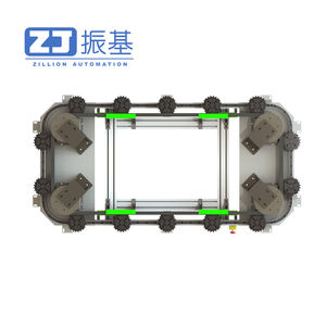 44 سلسلة أنظمة ناقل إرشادي مستطيلة سريعة وفعالة ناقل حلقة سلسلة بيضاوية لتحويل سريع - Product Image 3