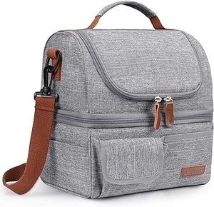 Muestra gratis personalizada bolsa térmica a prueba de fugas RPET sublimación de lujo reutilizable impermeable bolsa de almuerzo aislada para alimentos - Product Image 2