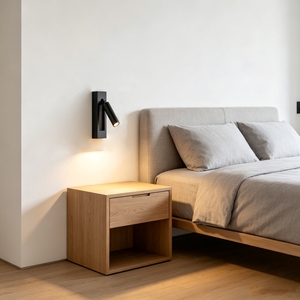 Lampe murale de lecture flexible à tête orientable pour chevet, idéale pour chambre à coucher et projets hôteliers cinq étoiles - Product Image 6