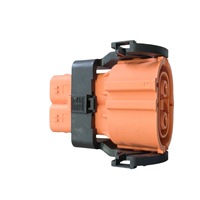Connecteur haute tension d'origine Kingsignal PEV800-P2SN1-C08N, fiche 2 broches + HVIL 800V DC 150A