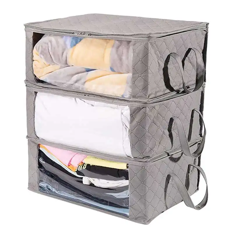 Foldable Clothes Storage Bag for home storage organization