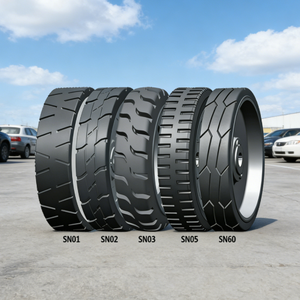 Serie di pneumatici solidi per piattaforme a forbice Premium SN01-SN60 |   Struttura di collegamento a raggi in gomma |   Pneumatico per Piattaforma Aerea - Product Image 3