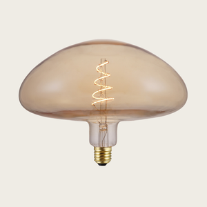 Bombilla LED retro Edison E27, 4W equivalente a 60W, forma irregular, adecuada para iluminación decorativa en patios <span class=keywords><strong>de</strong></span> restaurantes. - Product Image 2