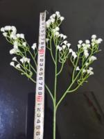 Künstliche Schleierkraut-Stiele aus Weichplastik für Hochzeits-, Heim- und Partydekoration, Blumenstrauß