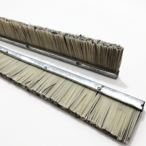 Tdf Pp Gemengd Met Platte Staaldraad Cement Beton Blok Reinigingsstrip Borstel Voor Bakstenen Machine - Product Image 2