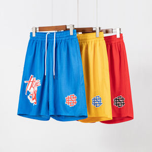 Pantalones Cortos Deportivos de Baloncesto para Hombre, de Poliéster de Color Sólido con Impresión Personalizada al por Mayor - Product Image 6