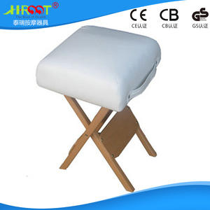 Tabouret de beauté pliable en bois massif MST010, tendance et très vendu, fourniture directe d'usine, mobilier de salon - Product Image 4