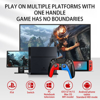 Manette de jeu sans fil à 6 axes avec double vibration pour consoles de jeu PS4 et PS3