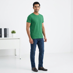 Camisetas Transpirables de Algodón 100% para Hombre, Corte Regular, para Primavera y Verano, Opciones Deportivas Disponibles - Product Image 1