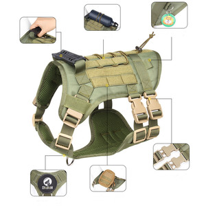 犬用ハーネスKingtaleカスタマイズヘビーデューティ大型ベストメッシュ通気性調節可能 - Product Image 2